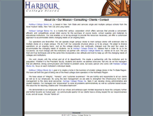 Tablet Screenshot of harbourstores.com